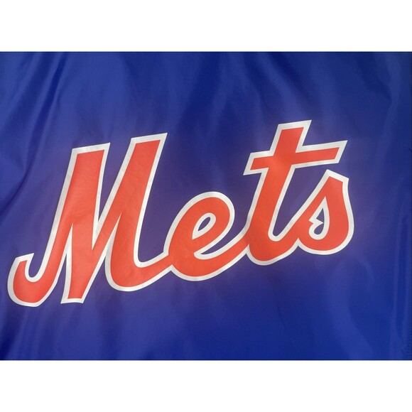 Levis Windbreaker Jacket New York Mets Mens Small 40 Blue Lightweight MLB - Picture 11 of 11